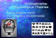 Schizophrenia:  Psychological Theories