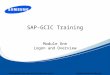SAP-GCIC Training