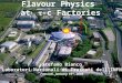 Flavour Physics  at   t -c Factories