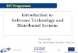 Introduction to  Software Technology and Distributed Systems