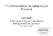 The Information Security Legal Context