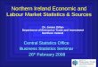 Northern Ireland Economic and Labour Market Statistics & Sources