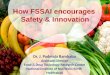 How FSSAI encourages  Safety & Innovation
