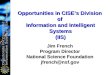 Opportunities in CISE’s Division  of  Information and Intelligent Systems (IIS)