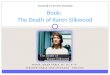 Book :  The Death of  Karen  Silkwood