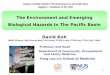 The Environment and Emerging Biological Hazards In The Pacific Basin David Koh