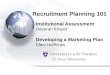 Institutional Assessment Deborah Knaust Developing a Marketing Plan Eleni Hoffhines