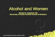 Alcohol and Women