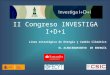 II Congreso INVESTIGA I+D+i