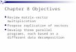 Chapter 8 Objectives