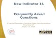 New Indicator 14  Frequently Asked Questions
