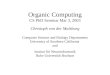Organic Computing CS PhD Seminar Mar 3, 2003