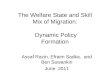 The Welfare State and Skill Mix of Migration:  Dynamic Policy Formation