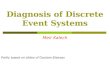 Diagnosis of Discrete Event Systems