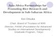 Asia-Africa Partnerships for Promoting Rice Research and Development in Sub-Saharan Africa