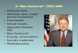 A “New Democrat”: 1992-2000