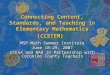 Connecting Content, Standards, and Teaching in Elementary Mathematics (CCSTEM)