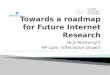Towards  a roadmap for Future Internet  R esearch