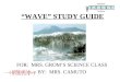“WAVE” STUDY GUIDE