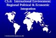 Ch.6:  International Environment: Regional Political & Economic Integration
