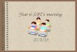 Year 6 SAT’s meeting