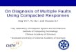 On Diagnosis of Multiple Faults Using Compacted Responses