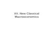 XV. New Classical Macroeconomics