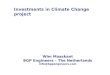 Investments in Climate Change project