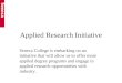 Applied Research Initiative