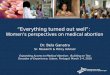 “Everything turned out well”:  Women’s perspectives on medical abortion