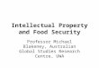 Intellectual Property and Food Security