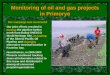 Monitoring of oil and gas projects in Primorye
