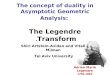 The concept of duality in Asymptotic Geometric Analysis: The Legendre Transform