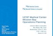 UCSF Medical Center Mission Bay Operations Planning