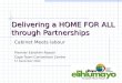 Delivering a HOME FOR ALL through Partnerships