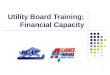 Utility Board Training: Financial Capacity