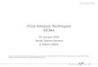 Price Analysis Techniques NCMA