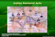 Indian Removal Acts