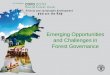 Emerging Opportunities and Challenges in Forest Governance
