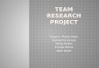 Team research project