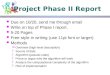 Project Phase II Report