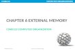 CHAPTER 6 EXTERNAL MEMORY