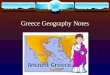 Greece Geography Notes