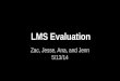 LMS Evaluation