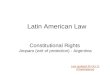 Constitutional Rights  Amparo  (writ of protection) - Argentina