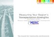 Measuring Your Region’s Transportation Strengths