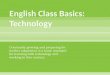 English Class Basics: Technology