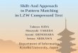 Shift-And Approach  to Pattern Matching in LZW Compressed Text