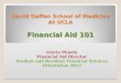 David Geffen School of Medicine At UCLA Financial Aid 101