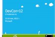 23-24  мая ,  2012 г. Microsoft